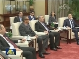 张德江会见摩洛哥参议长