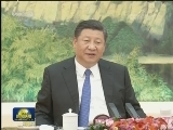 习近平会见世界经济论坛主席