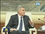 栗战书会见黑山议长