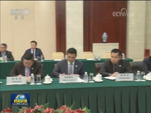 韩正会见出席第十五届中国—东盟博览会的各国领导人