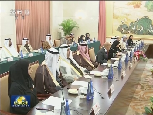 汪洋会见阿联酋联邦国民议会议长