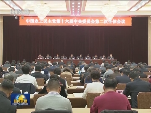 农工党十六届二中全会在京召开