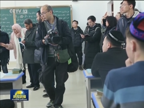 埃及媒体代表团走访新疆