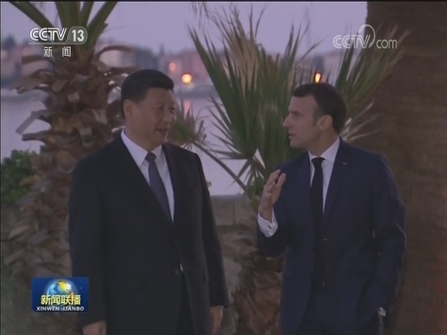习近平会见法国总统