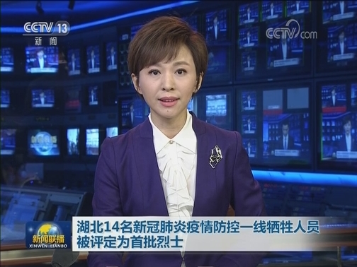 湖北14名新冠肺炎疫情防控一线牺牲人员被评定为首批烈士