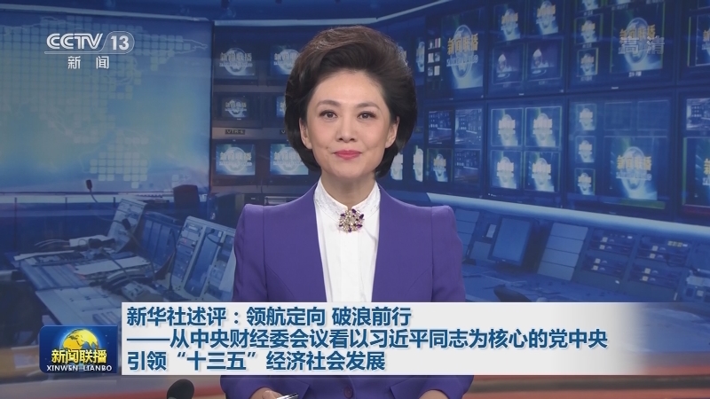 新华社述评：领航定向 破浪前行——从中央财经委会议看以习近平同志为核心的党中央引领“十三五”经济社会发展