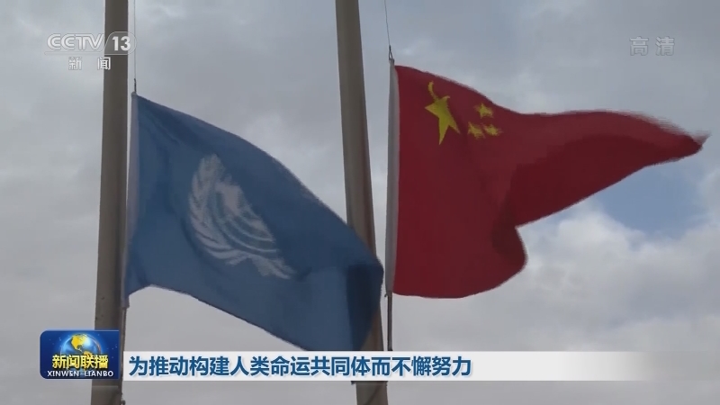 为推动构建人类命运共同体而不懈努力