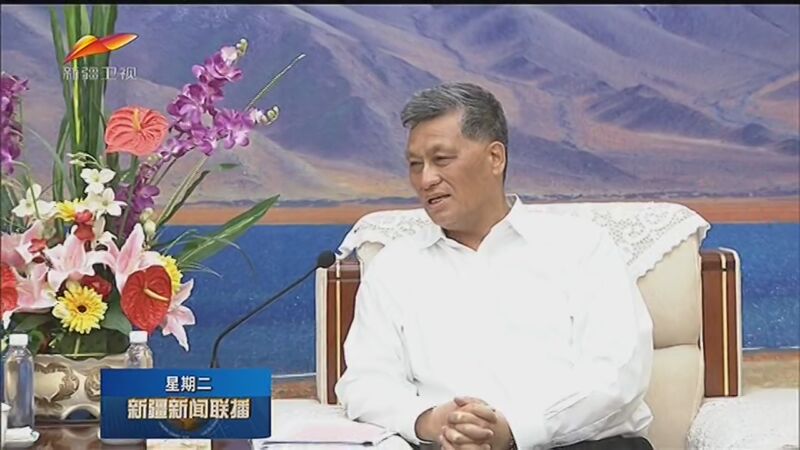 [新疆新闻联播]马兴瑞艾尔肯·吐尼亚孜会见上海合作组织秘书长张明