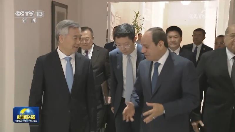 李希对埃及进行正式友好访问