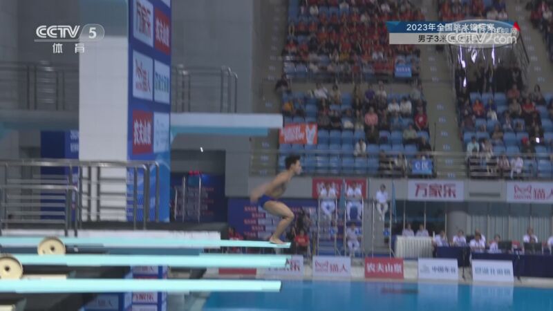 [游泳]全国跳水锦标赛:男子3米跳板决赛