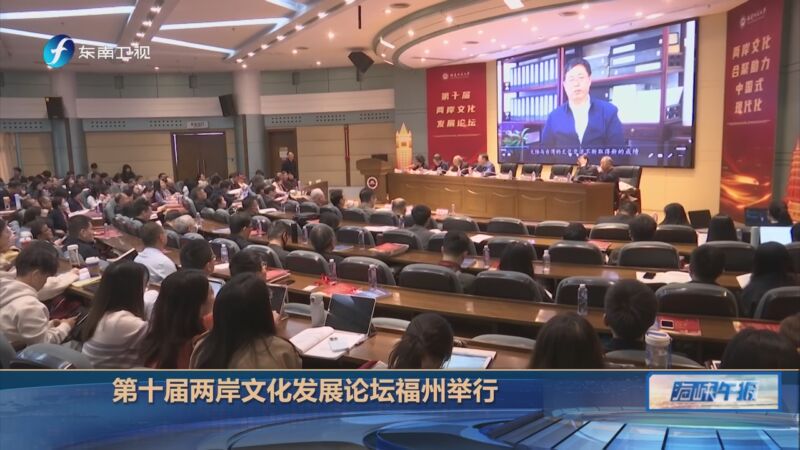 [海峡午报]第十届两岸文化发展论坛福州举行