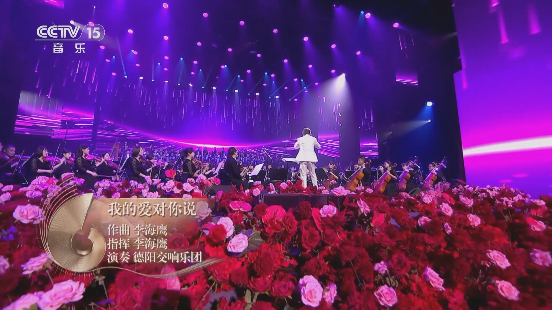 [cctv音乐厅]《我的爱对你说》 作曲:李海鹰 指挥:李海鹰 演奏:德阳