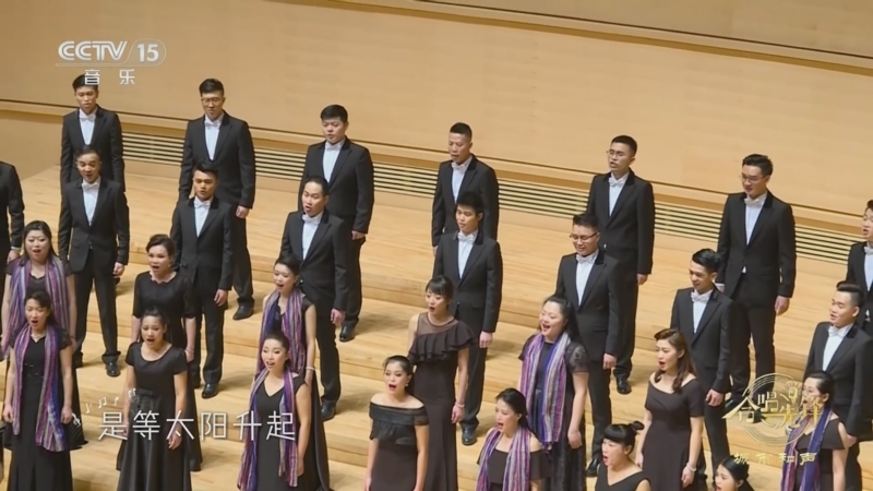 [合唱先锋]歌曲《夜空中最亮的星》 合唱:广西越人合唱团 南宁职业金
