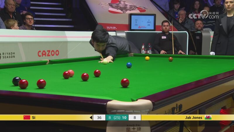 [台球]斯诺克世锦赛第二轮:斯佳辉vs琼斯 4