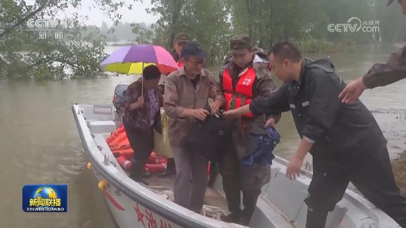 长江中下游降雨持续 各地全力防汛救灾
