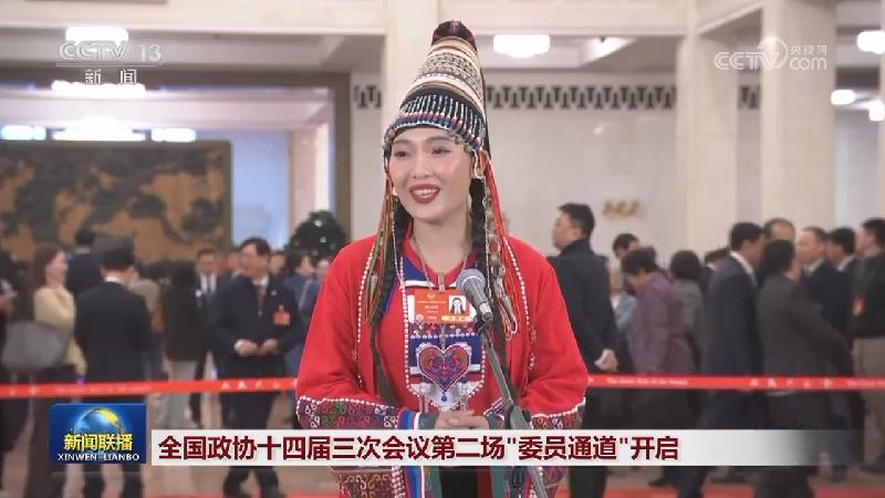 全国政协十四届三次会议第二场“委员通道”开启