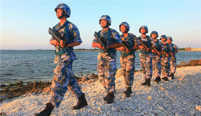 西沙守岛官兵:青春热血守海疆