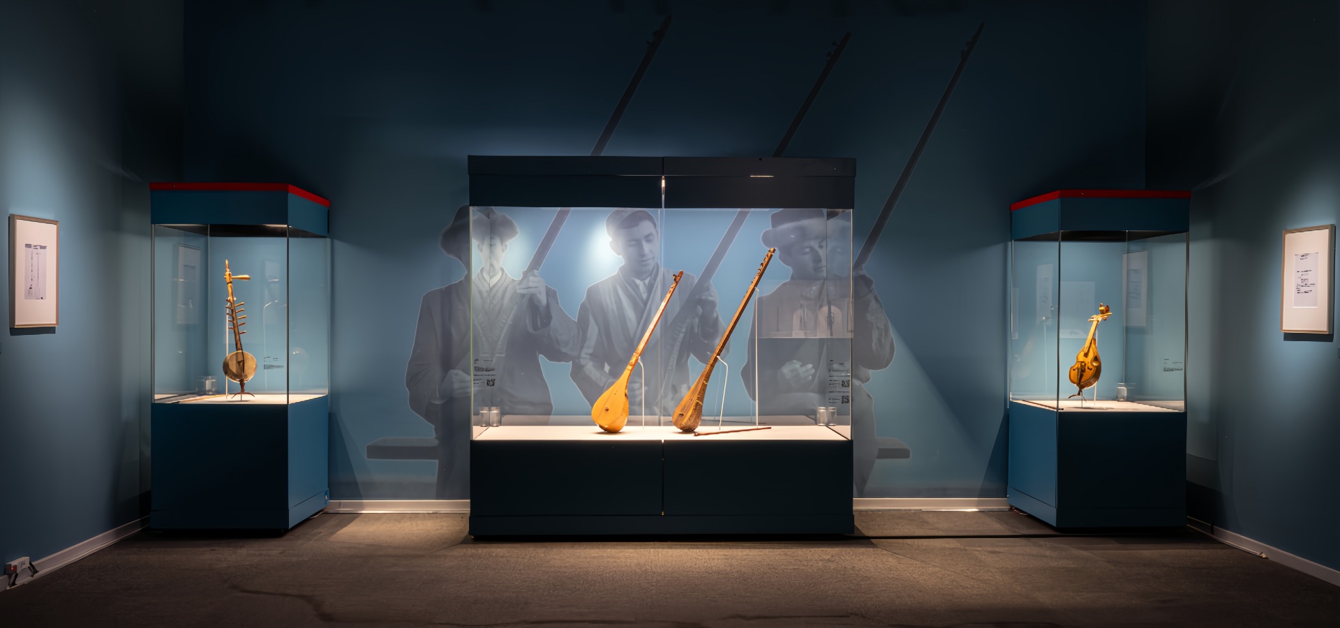 “漫漫和鸣——中国艺术研究院藏丝绸之路乐器展”在京开幕