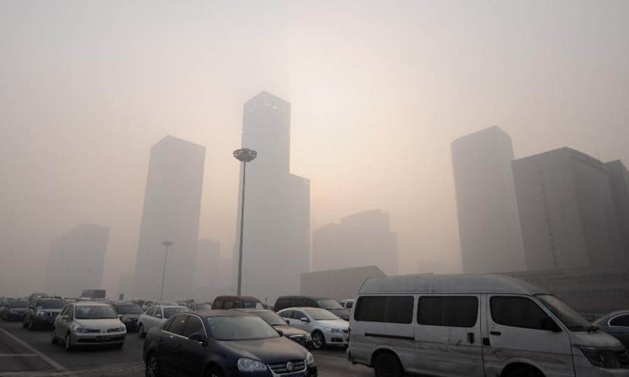 北京的雾霾天气(资料图片).北京的雾霾天气(资料图片).