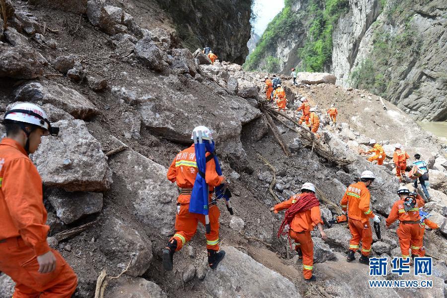 地震重灾区直击