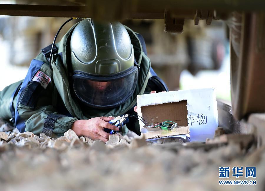 天津:揭密"拆弹部队"_图片频道