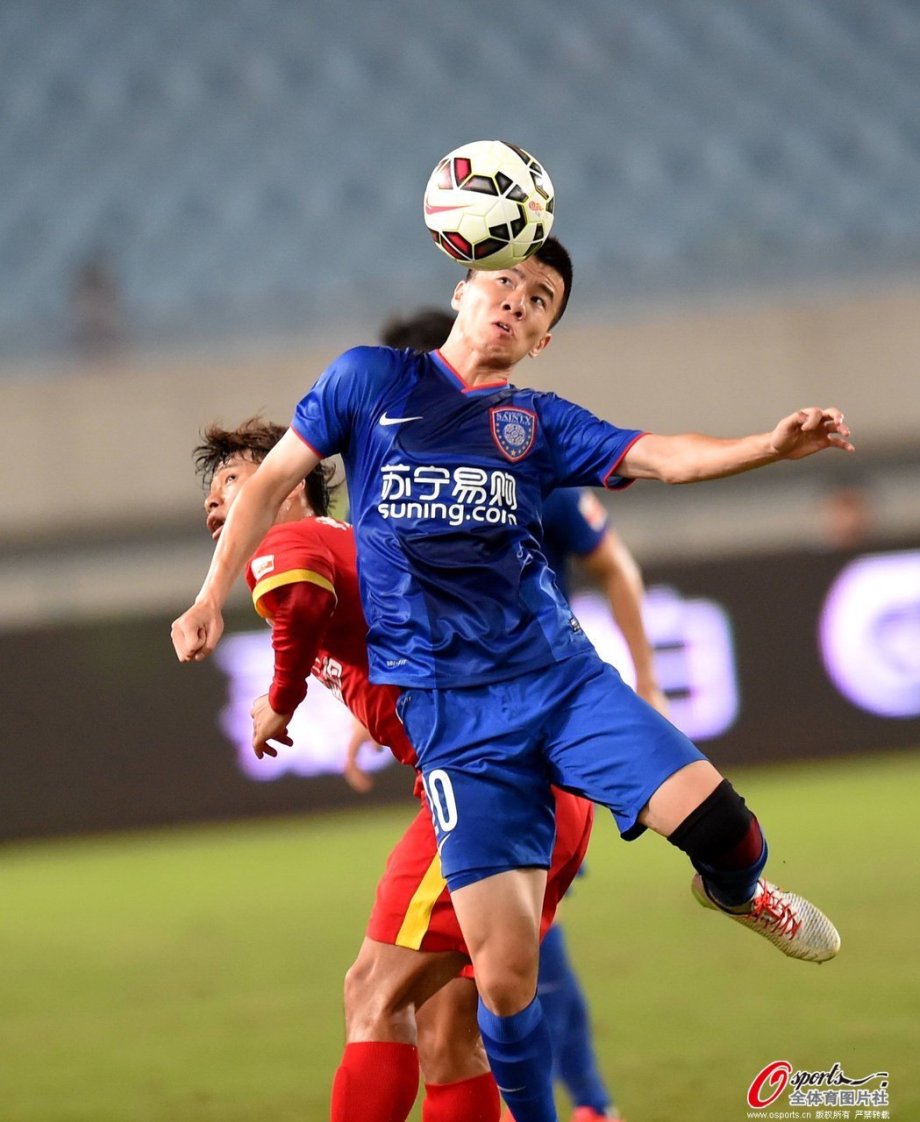 [高清组图]中超-吴曦轰世界波 舜天主场1-1亚泰
