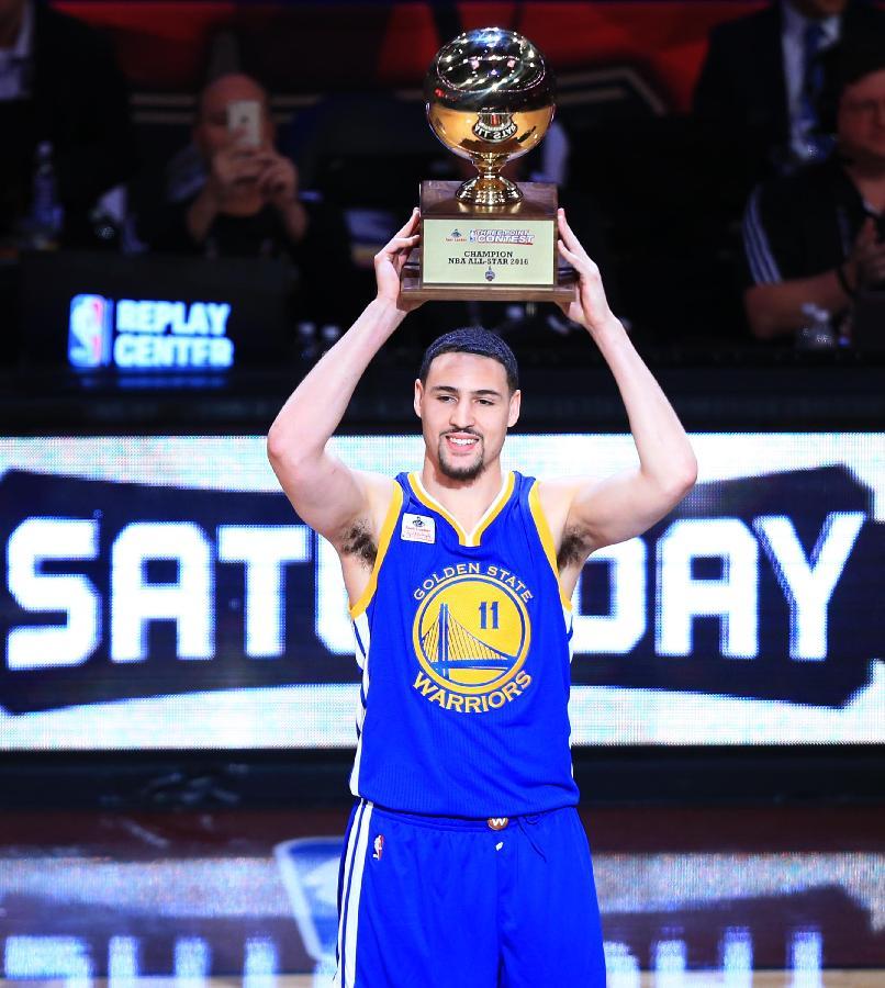 [高清组图]nba三分大赛 汤普森决赛27分夺冠胜库里