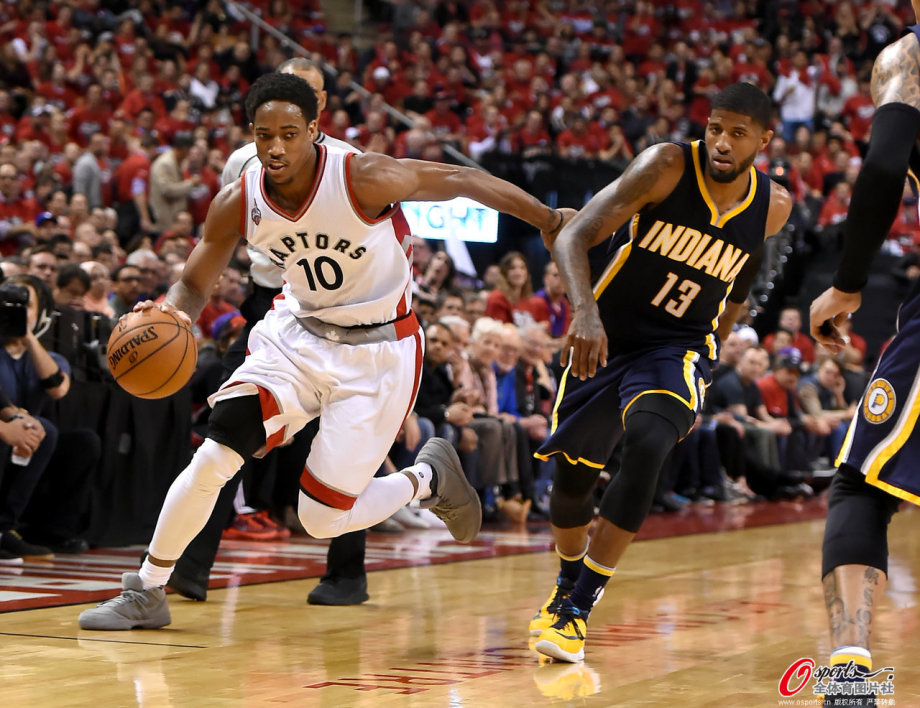 高清组图猛龙险胜步行者43晋级东部半决赛