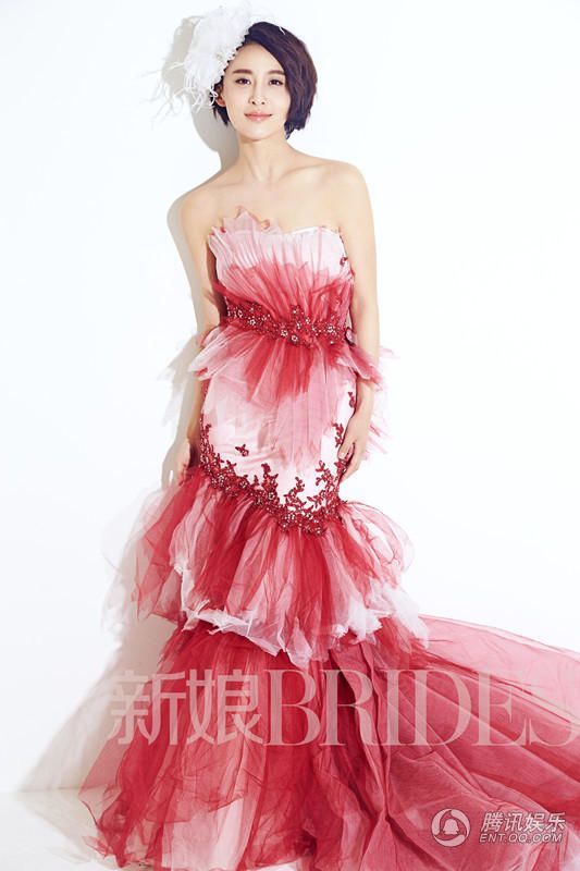 贾青拍夏日婚纱写真清新淡雅唯美如画