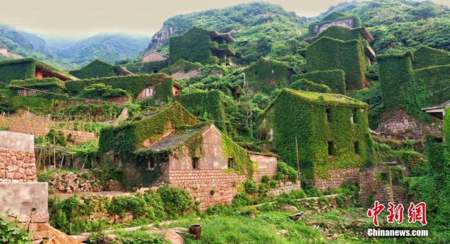 中国最美丽的"无人村"浙江舟山海岛