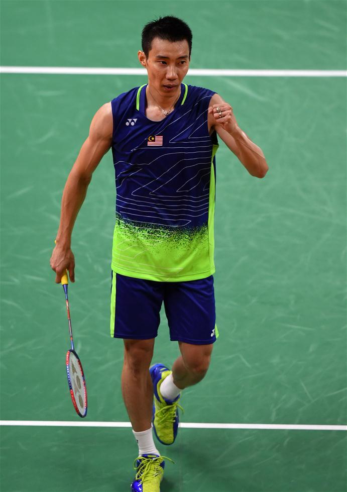 [高清组图]李宗伟晋级男单半决赛 将战林丹