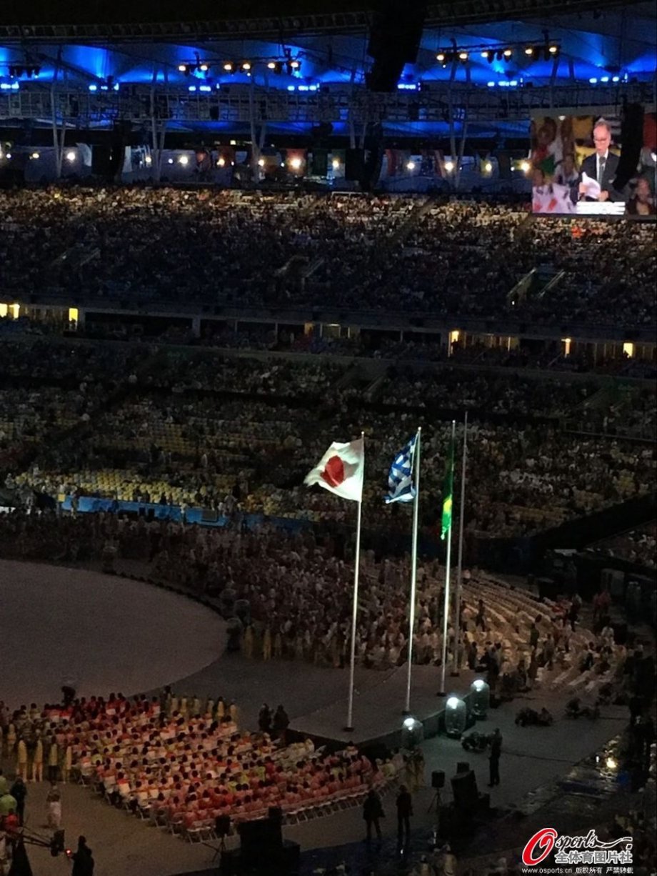 [高清组图]里约奥运会闭幕式 日本八分钟表演