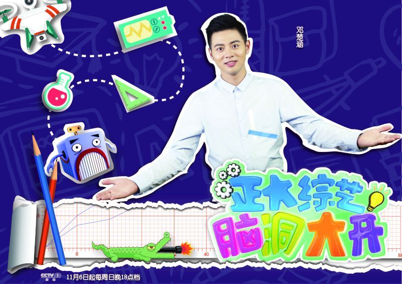 《正大综艺·脑洞大开》精美海报欣赏_cctv节目官网-cctv-1