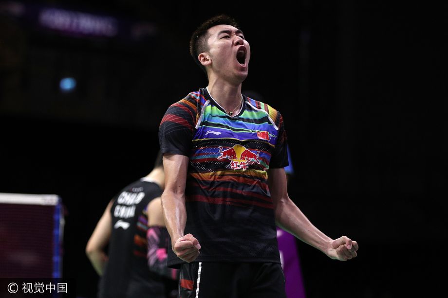 高清组图胜利的喜悦男双柴飚洪伟晋级