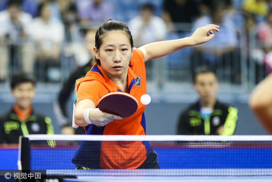 高清组图全运会乒乓球女团铜牌赛北京31湖北