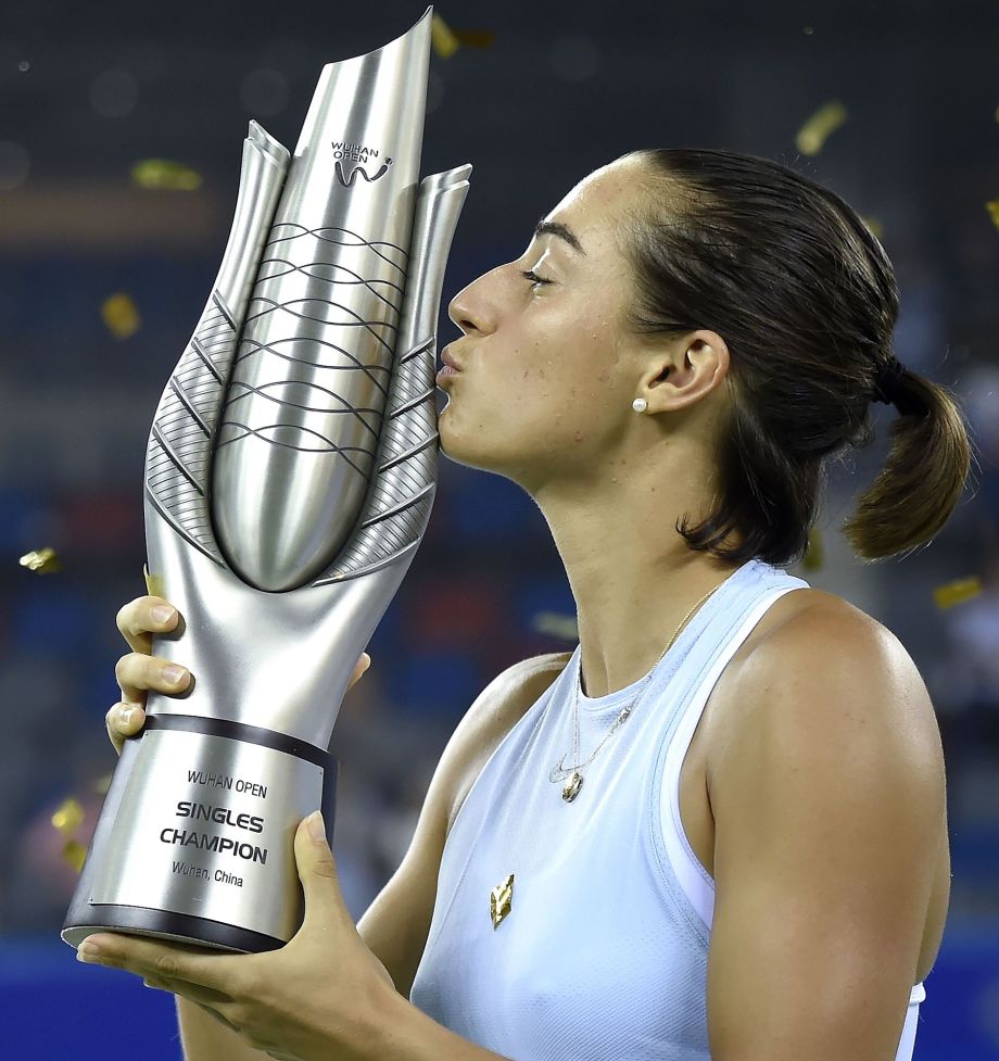 央视网消息:2017年9月30日,2017武汉网球公开赛女单决赛结束,加西亚2