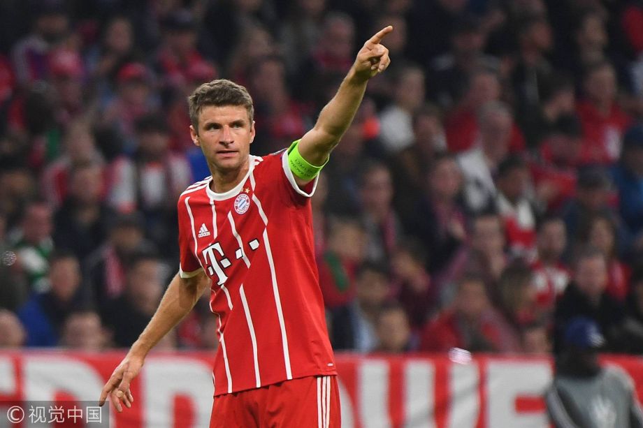 高清组图穆勒基米希破门拜仁30完胜