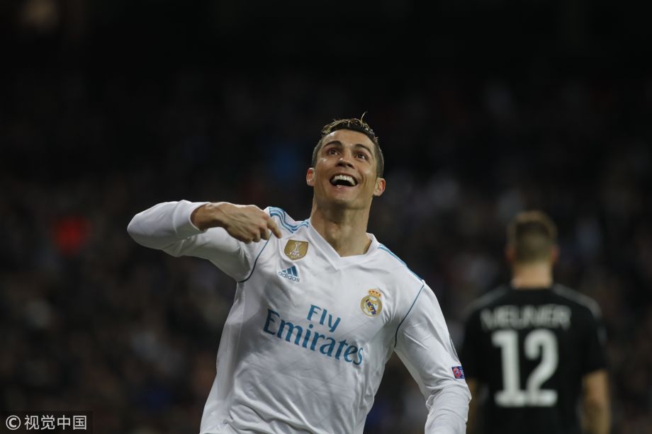 [高清组图]c罗两球马塞洛破门 皇马主场逆转巴黎