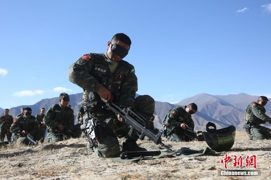 雪域高原砺精兵 武警西藏总队开展"魔鬼周"极限训练