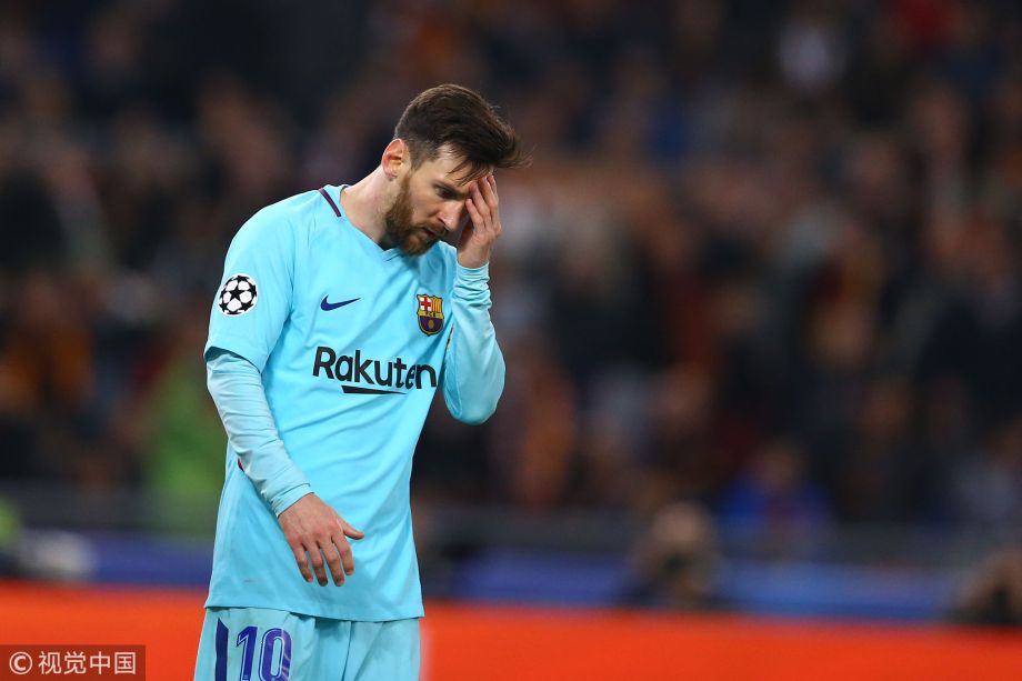 [高清组图]史诗逆转!哲科建功 罗马3-0淘汰巴萨