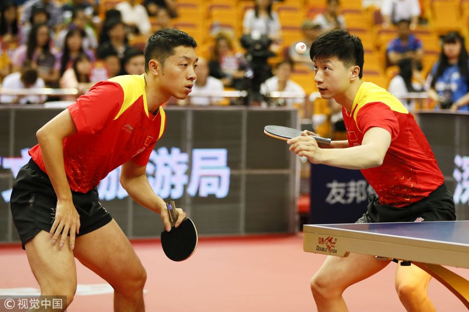 [高清组图]2018中国乒乓球公开赛:马龙/许昕出战