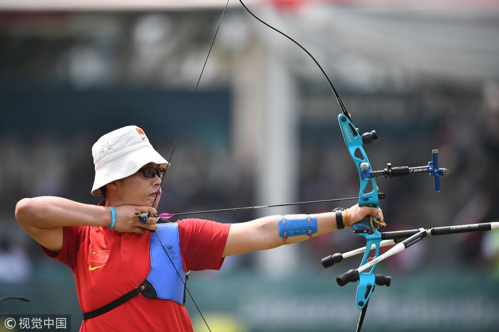 [高清组图]射箭男子团体反曲弓 中国胜蒙古队夺铜