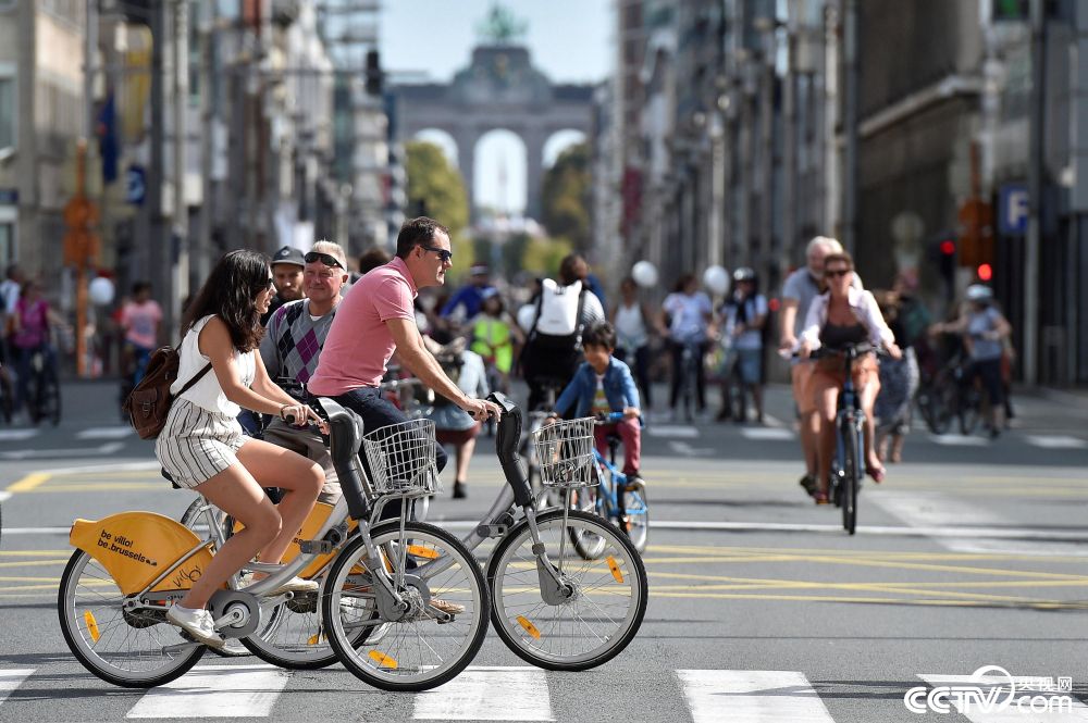 布鲁塞尔:无车日绿色出行