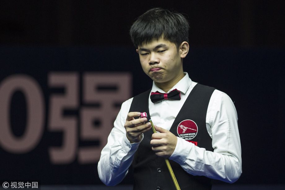 [高清组图]中锦赛丁俊晖爆冷不敌00后小将袁思俊