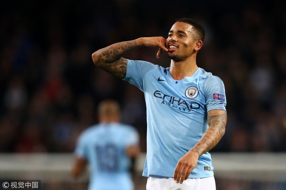 高清组图热苏斯戴帽曼城60顿涅茨克矿工