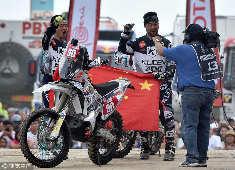 高清组图达喀尔拉力赛首日赛况中国车手出战