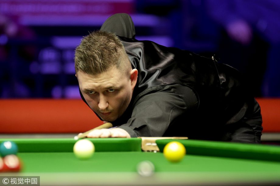 [高清组图]威尔士公开赛首轮 威尔森4-0李俊威