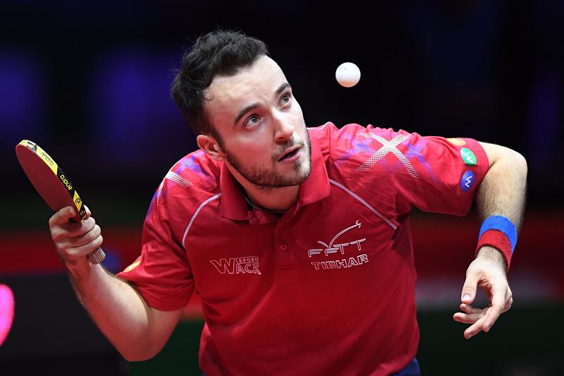 [高清组图]许昕不敌西蒙高茨 国乒无缘包揽男单