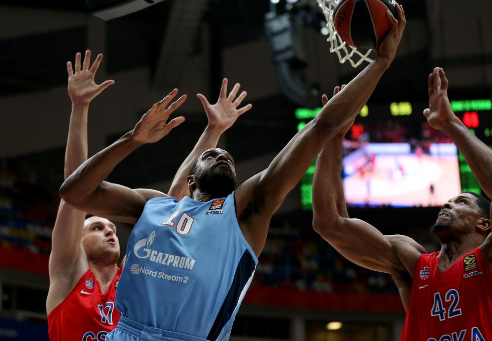 图篮球欧冠泽尼特7886不敌莫斯科中央陆军