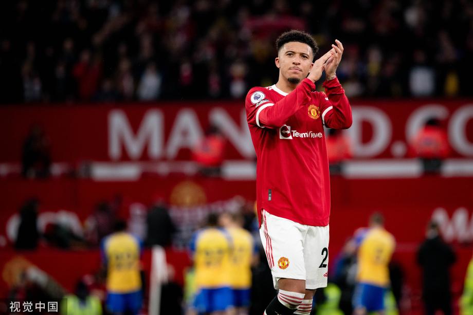 英超桑乔进球c罗失空门曼联主场11南安普敦